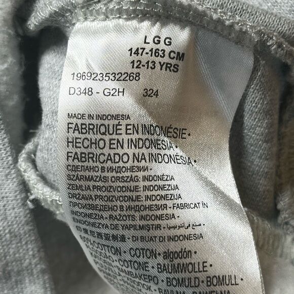 Air Jordan Hoodie Boys Large Gray Jumpman Sweatshirt 3D Graphic - Picture 6 of 7